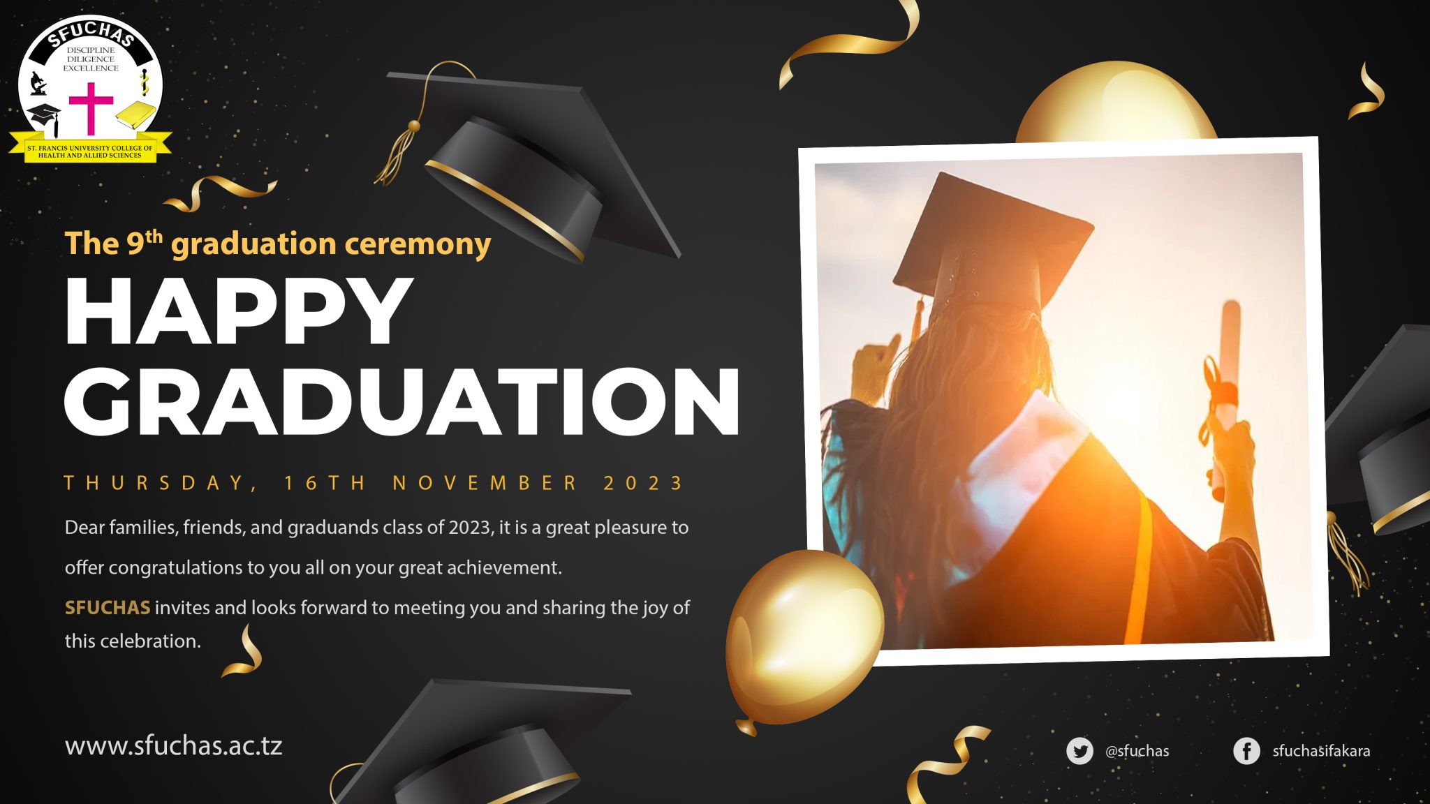 The 9th Graduation Ceremony – SFUCHAS